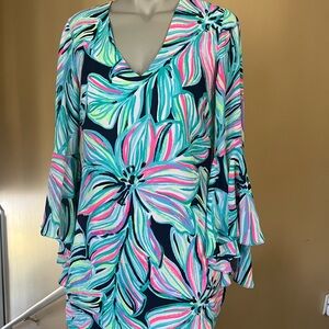 Lilly Pulitzer Multicolor Floral Cover-Up